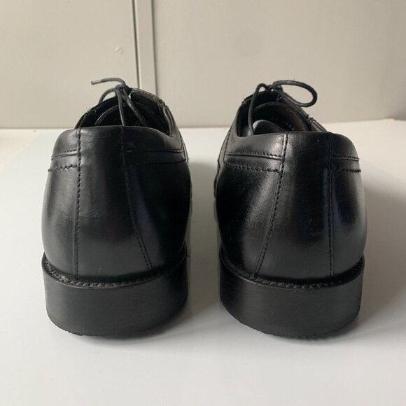 Johnston & Murphy‎ Shuler Oxford Black Leather Dress Shoes Men\'s Sz 10.5 Lace-up main image 4